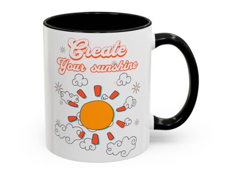 Create your sunshine Accent Coffee Mug (11, 15oz) - EmpressKorea Online