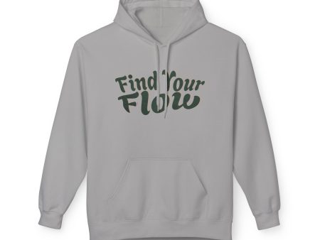 Find your flow Unisex Midweight Softstyle Fleece Hoodie - EmpressKorea Online Hot Sale