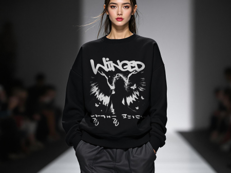 Winged Unisex Sweatshirt - EmpressKorea Supply