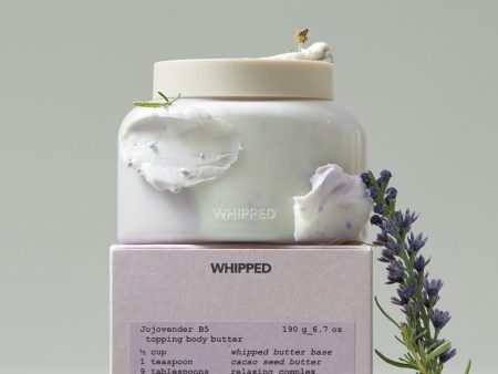 Whipped Jojovender B5 Vegan Topping Body Butter 190g Cheap