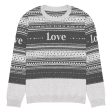 Love Knitted crew neck sweater - EmpressKorea Supply