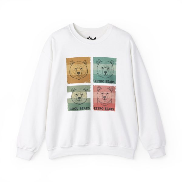 Crewneck Sweatshirt - Retro bears For Sale