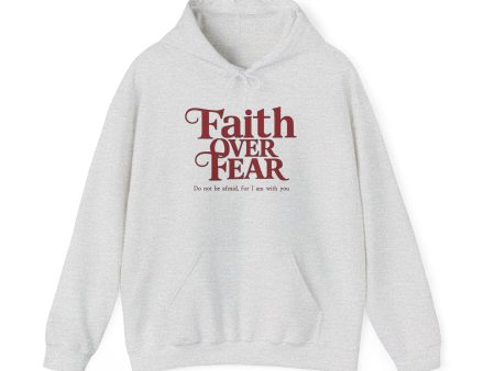 Faith over fear Unisex Heavy Blend™ Hooded Sweatshirt - EmpressKorea Online now