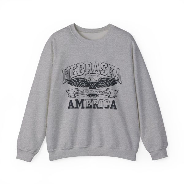 Nebraska Unisex Heavy Blend™ Crewneck Sweatshirt - EmpressKorea Fashion