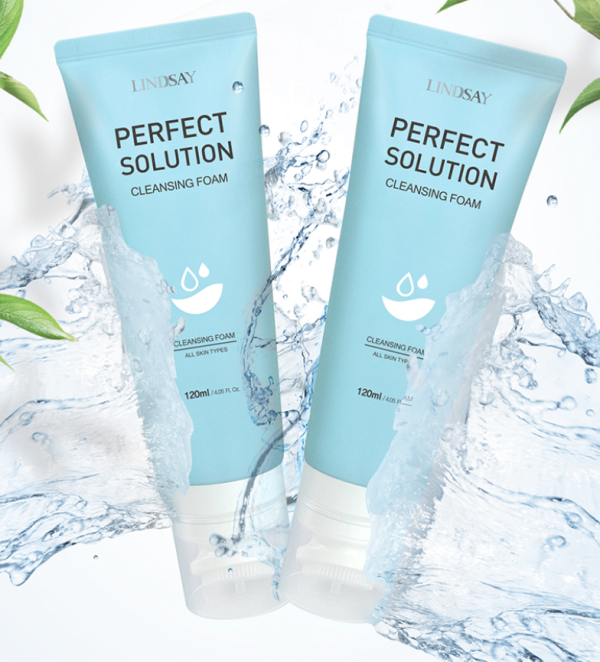 LINDSAY Perfect Solution Cleansing Foam 120ml Online now