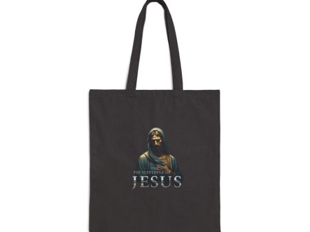 The Suffering of Jesus Cotton Canvas Tote Bag - EmpressKorea For Sale