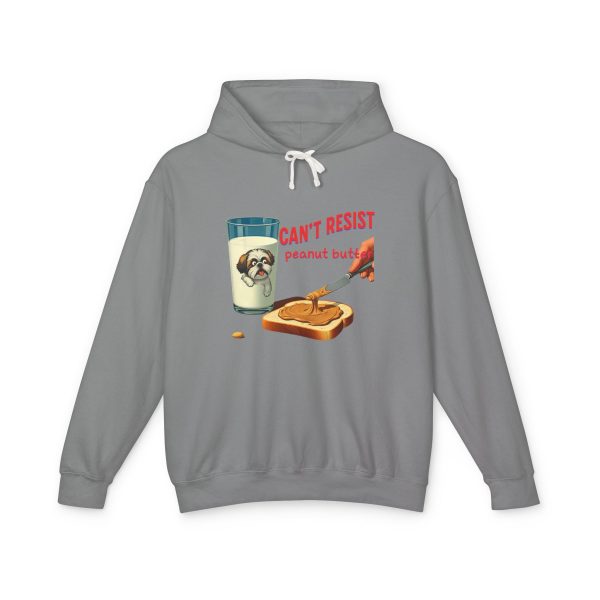 Can t resist peanut butter Unisex Lightweight Hooded Sweatshirt - EmpressKorea on Sale