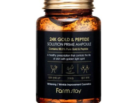 Farmstay 24K Gold & Peptide Solution Prime Ampoule 250ml Hot on Sale