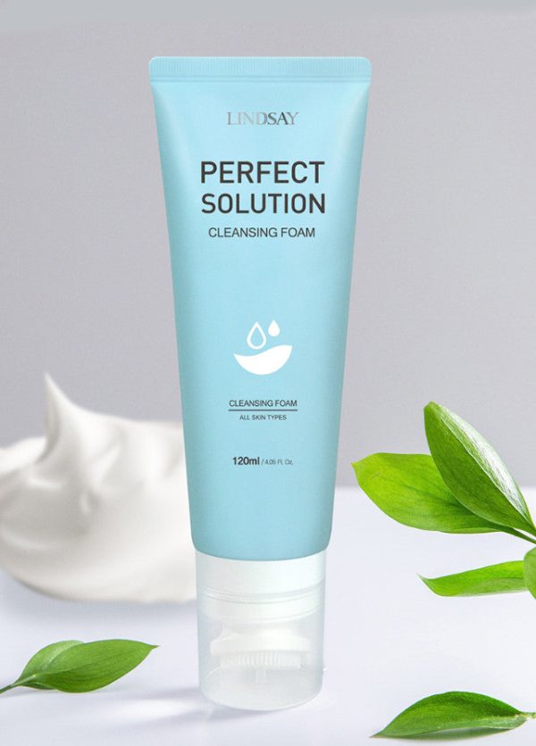 LINDSAY Perfect Solution Cleansing Foam 120ml Online now