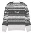 Love Knitted crew neck sweater - EmpressKorea Supply