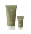 HANYUL Limited Edition Young Artemisia Cleansing Absorbent Pack Foam 120ml+15ml+Sun Cream 150ml Online now