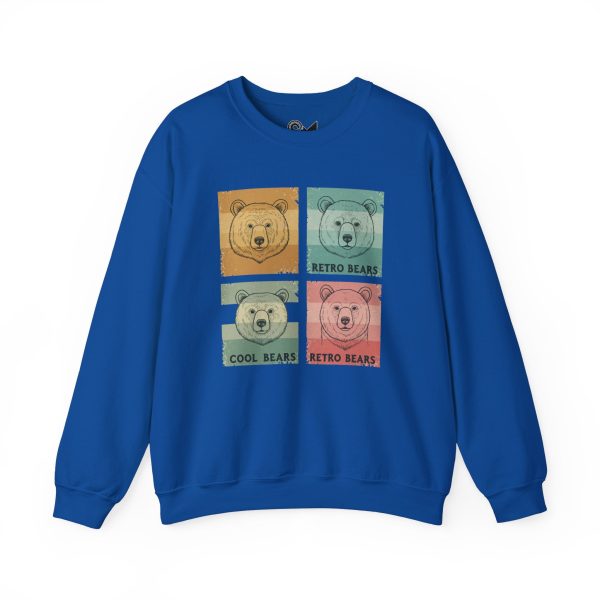 Crewneck Sweatshirt - Retro bears For Sale