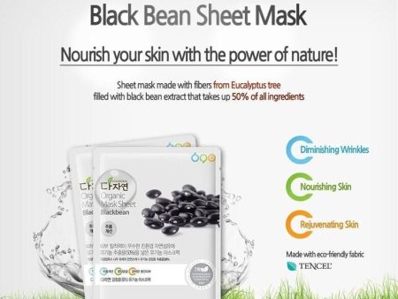 allNatural Mask Sheet Blackbean 25ml*10pack For Cheap