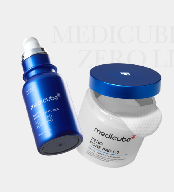 medicube Zero Pore Pad 2.0 155g 70sheets+One Day Exosome Shot 2000 30ml Online now