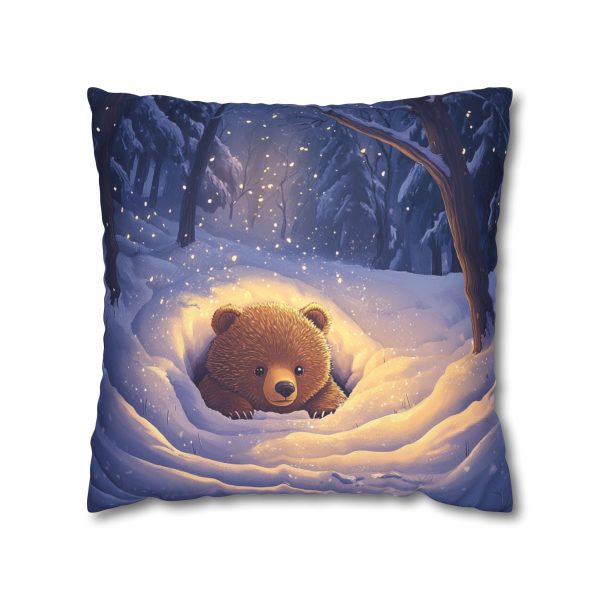 Is it still winter? Faux Suede Square Pillowcase  - EmpressKorea Online