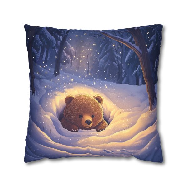 Is it still winter? Faux Suede Square Pillowcase  - EmpressKorea Online