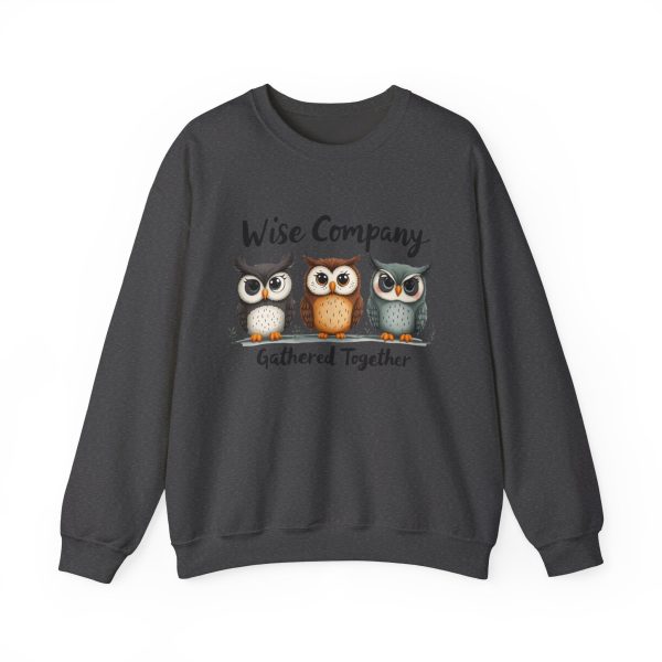 Wise Company Unisex Heavy Blend™ Crewneck Sweatshirt - EmpressKorea Cheap