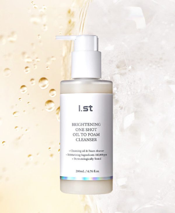 I.st Brightening One Shot Oil to Foam Cleanser 200ml on Sale