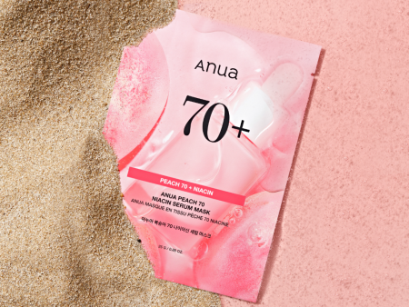 Anua PEACH 70 NIACIN SERUM MASK 25g x 10 Pcs Online now