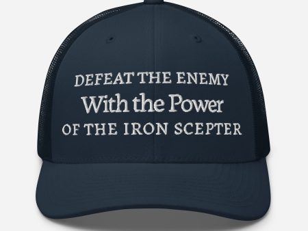 WIth the power of the iron scepter Trucker Cap  - EmpressKorea Sale